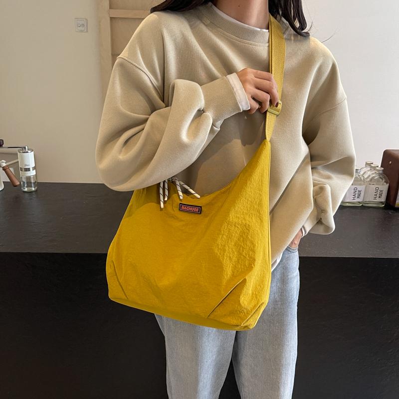 Casual Nylon Hobos Crossbody Bag for Women Designer Shoulder Bags Large Capacity Tote Lady Travel Shopper Bag Female Purses 2025