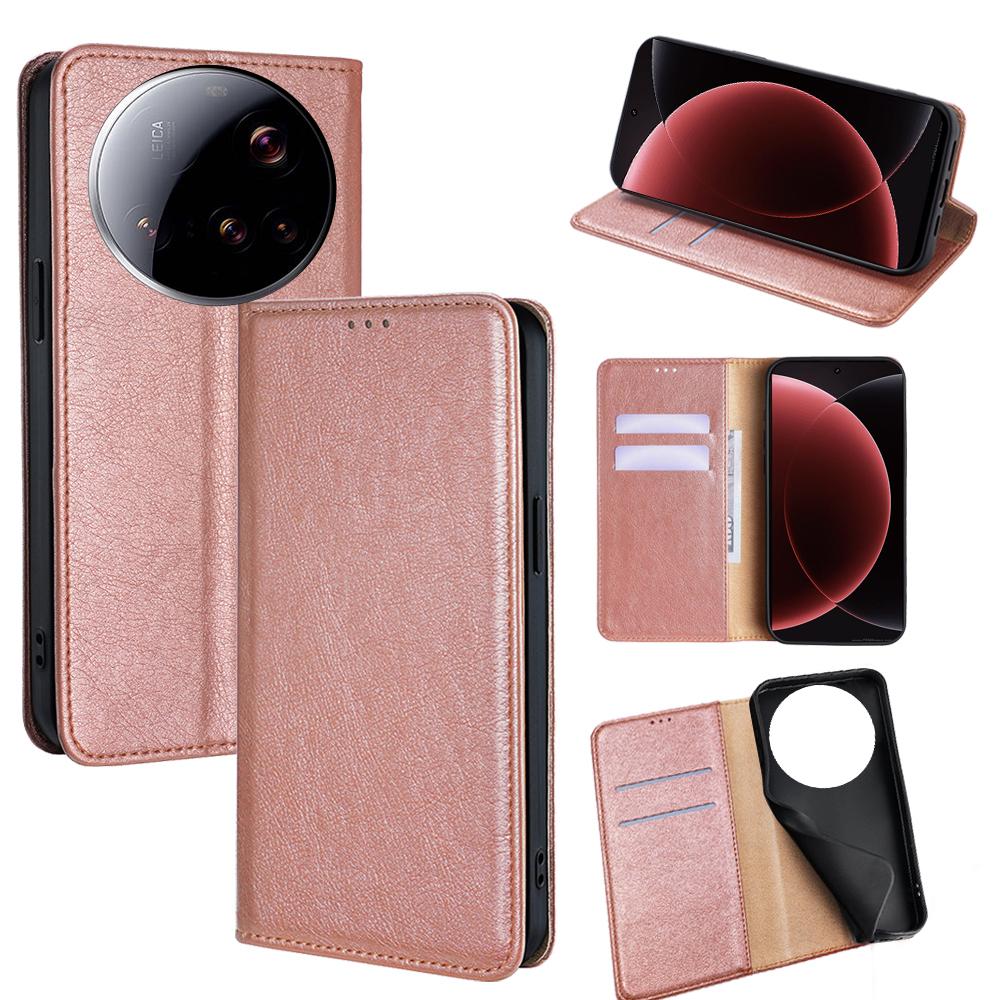 For Xiaomi 15 Ultra Case Wallet PU Leather Magnetic Auto-Absorbed Phone Cover