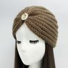 Autumn and winter women's wool hat knitted hat shows a small face Xinjiang hat Arabian hat fashionable warm and breathable