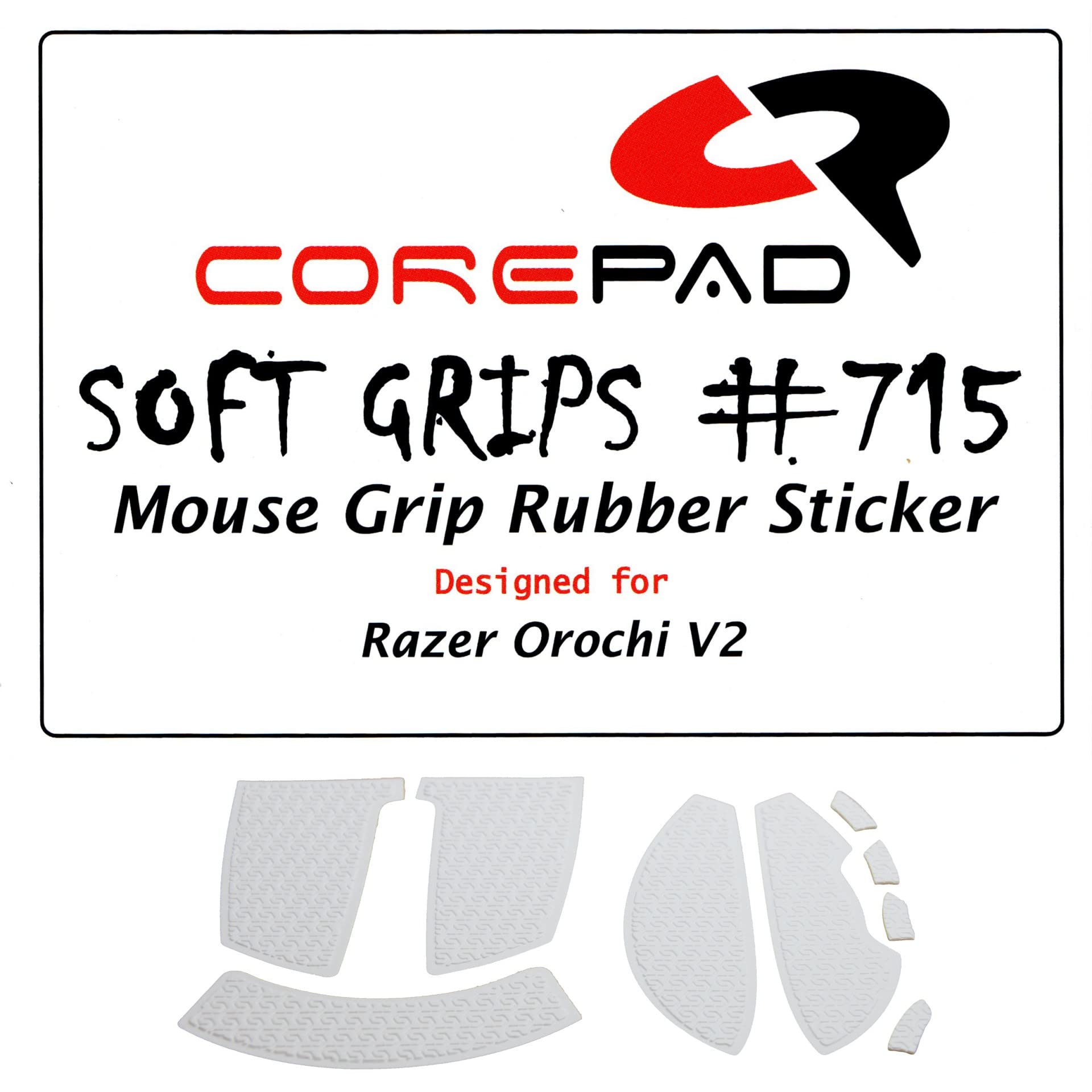 

Corepad Soft Grips for Razer Orochi V2 (White) - 1 set