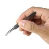 Stainless Steel Acne Blackhead Removal Tweezer Beauty Nipper Makeup Tool (Hooked Tip 8.7cm)
