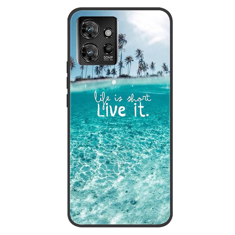 Case For MOTO ThinkPhone 5G Case Cool Silicone Protective Cover for Motorola Think Phone 5G Bumper Protector Fundas Shockproof