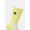 Unisex Hiking Compression Crew Socks QELAX26111LIM