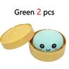 Kids  Childrens Stress Relief Steamed Bun Toy Portable Travel Slow Rising Smiling Bun Sensory Toy Adults Soft Stress Toy