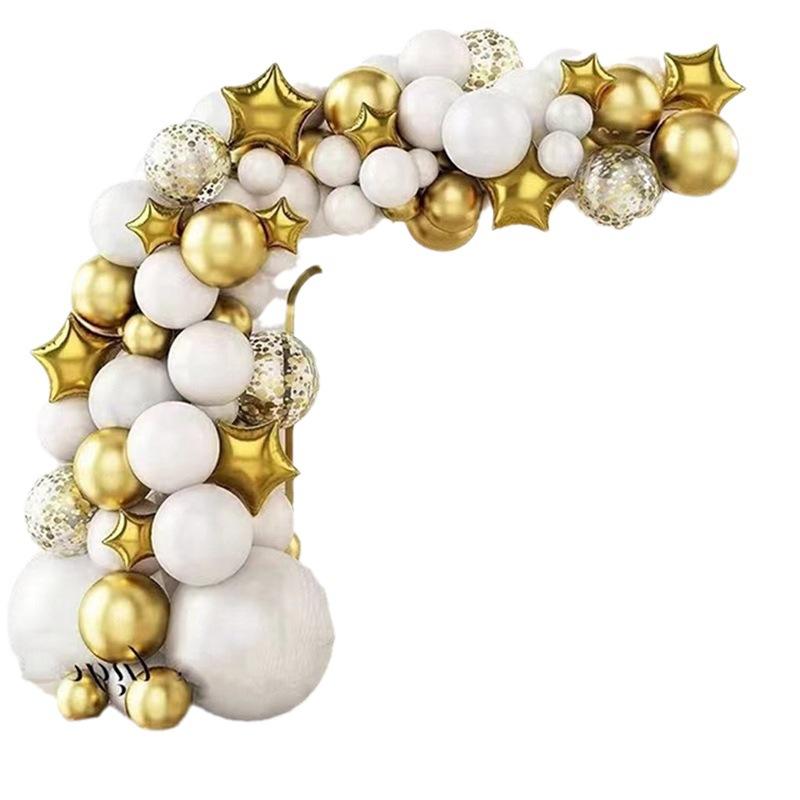 Platinum Style Arched Balloon Chain Arch Balloon Wedding Event Festive Party Decorations