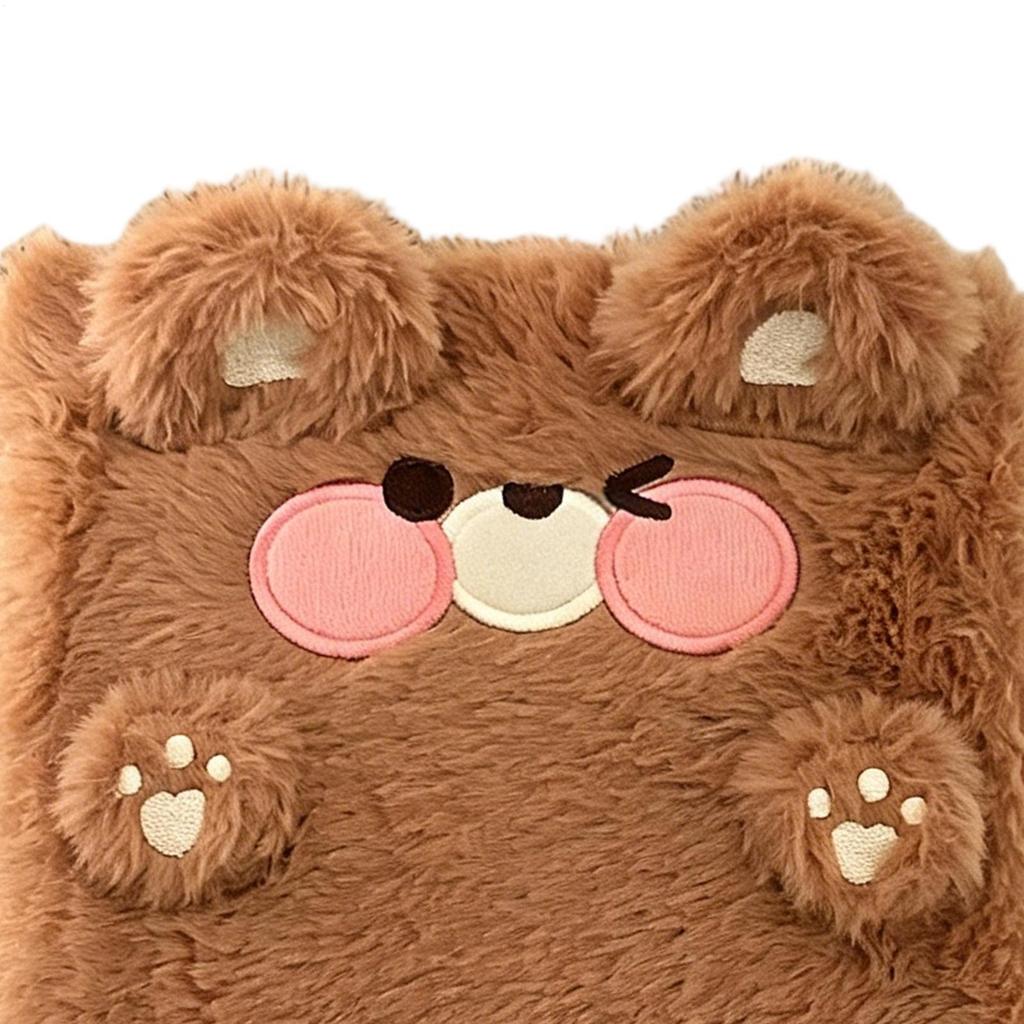 Photocard Binder A6 Cute Plush Animal Album Cute Photocard Binder for Kids Family New Year Memorial Pregnancy Birth Grandparents