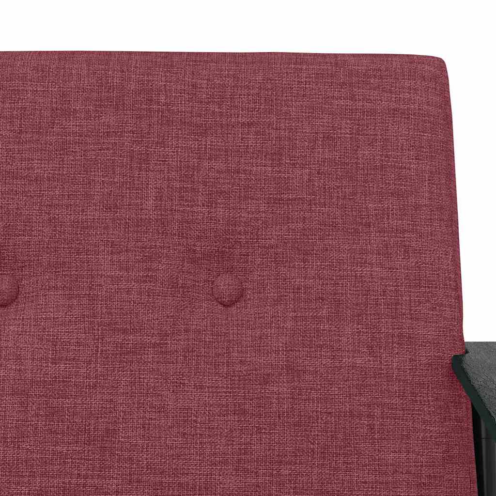 Armchair Burgundy Fabric