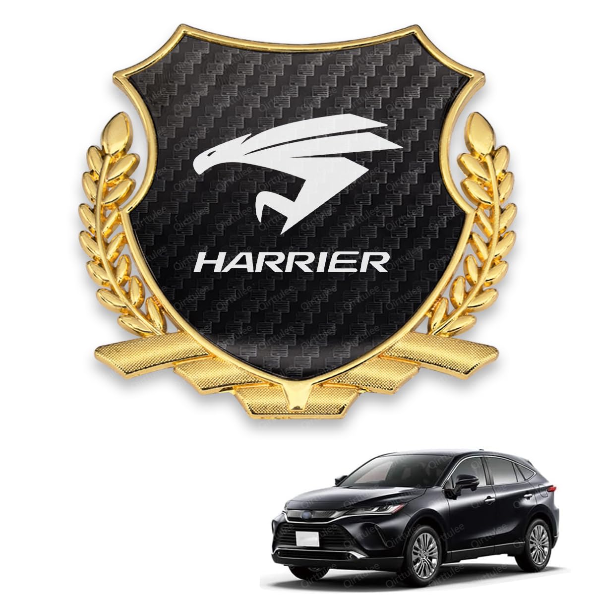 

Автомобиль Harrier Металл Harrier 60 80 Серия Наклейка на автомобиль Логотип автомобиля Декоративная наклейка Эмблема из волокна, Эмблема, Серия, Наклейка, (Карбоновый узор, Harrier)