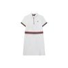 MODERN HERITAGE Short Sleeved Dress Women's White F11W021310FWT
