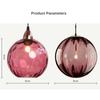 Nordic Luxury Colorful Glass Pendant Light Modern Living Room LED Chandelier Classical Glass Lampshade Home Decoration Gloss