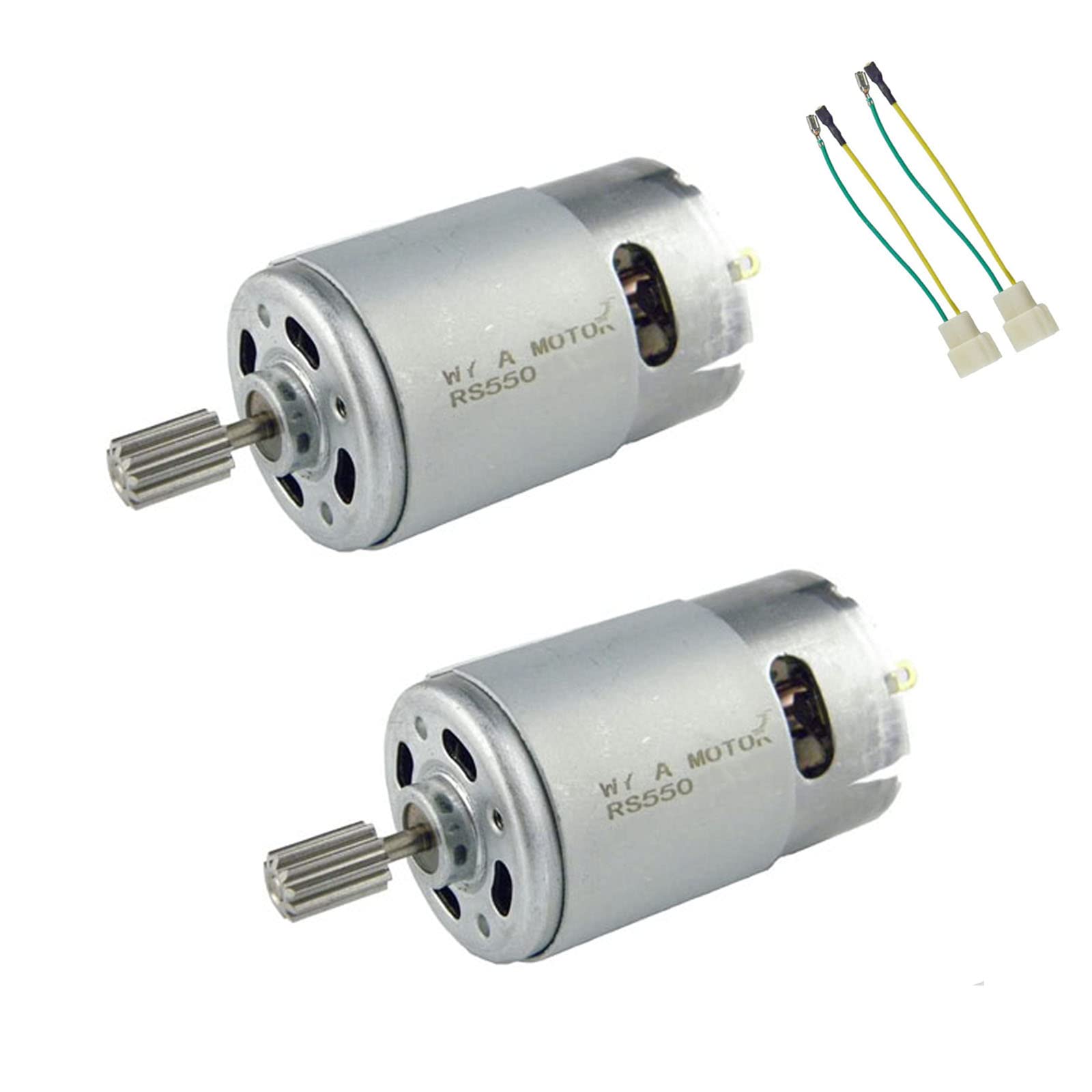 

CHANCS Magnetic Gear Motor, 550, 12V DC, 40,000 RPM, Gearbox Accessories for Remote Control Cars, Kids RC Cars, 2 Pieces