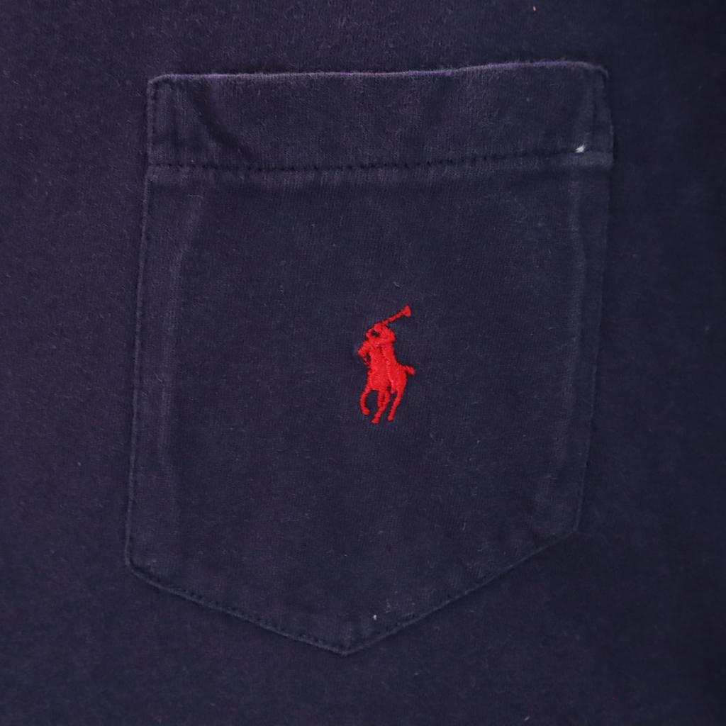 Polo by Ralph Lauren Kurzarm T-Shirt XL Lila Herren Gebraucht