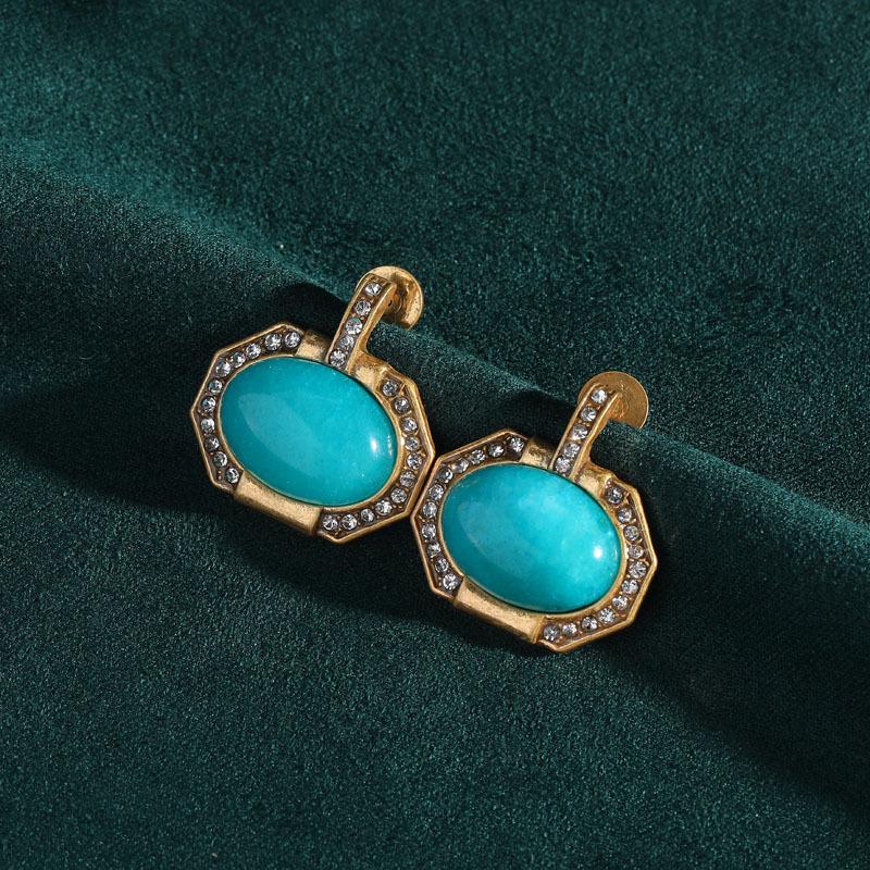 Yong Nuo Vintage Retro Jewelry: High-End, Colorfast Antique Earrings