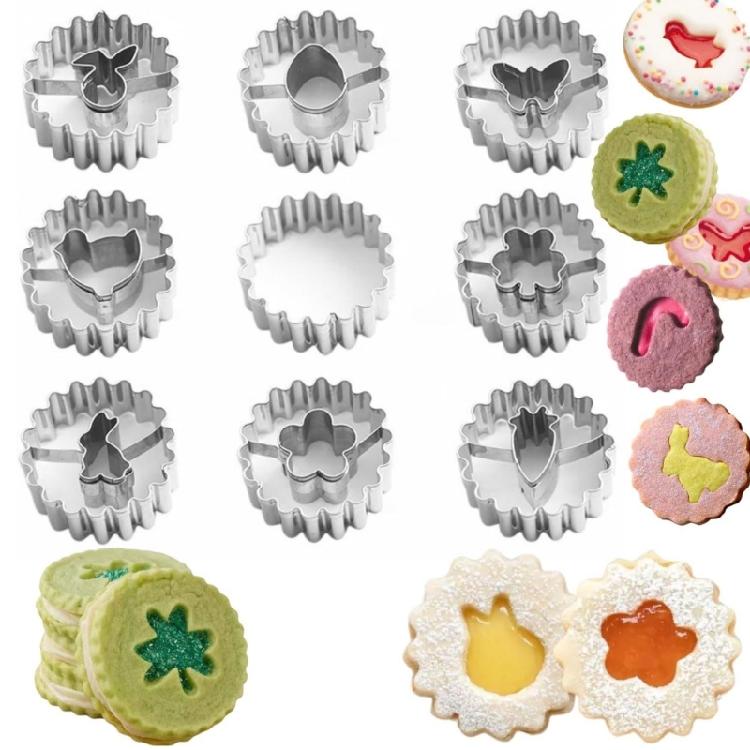 Practical Dessert Cookie Making Molds Perfect for Party Baking and Decorations