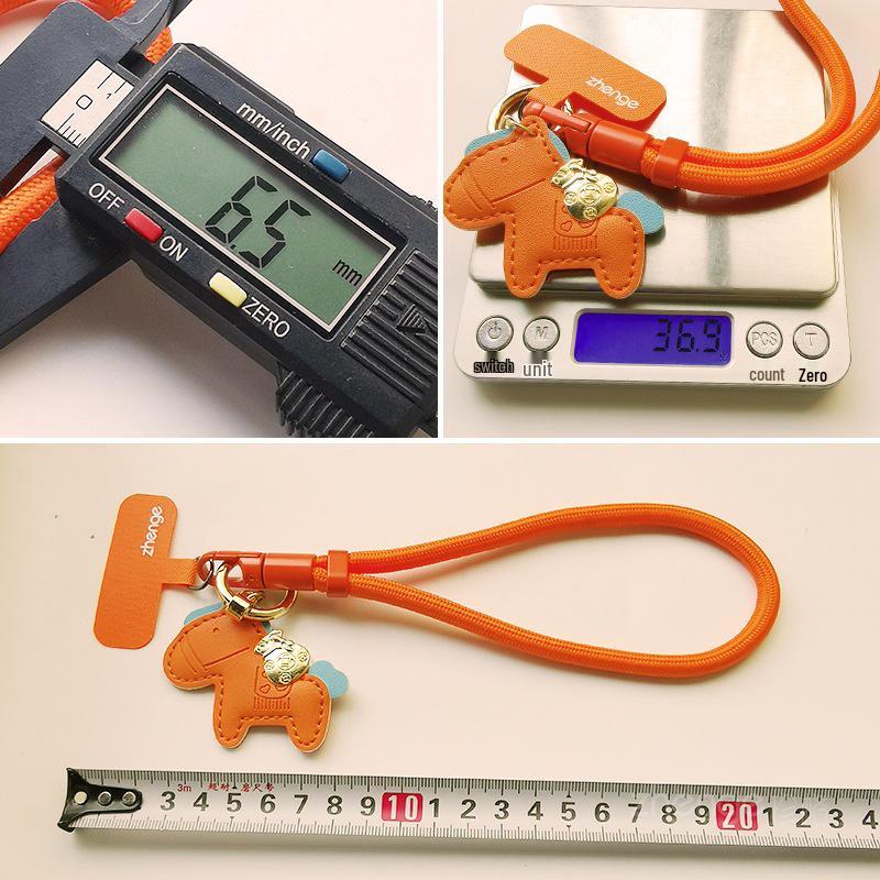 Premium Rotating Buckle Phone Lanyard: Short, Stylish, Adjustable Wrist Strap for Outdoor Use