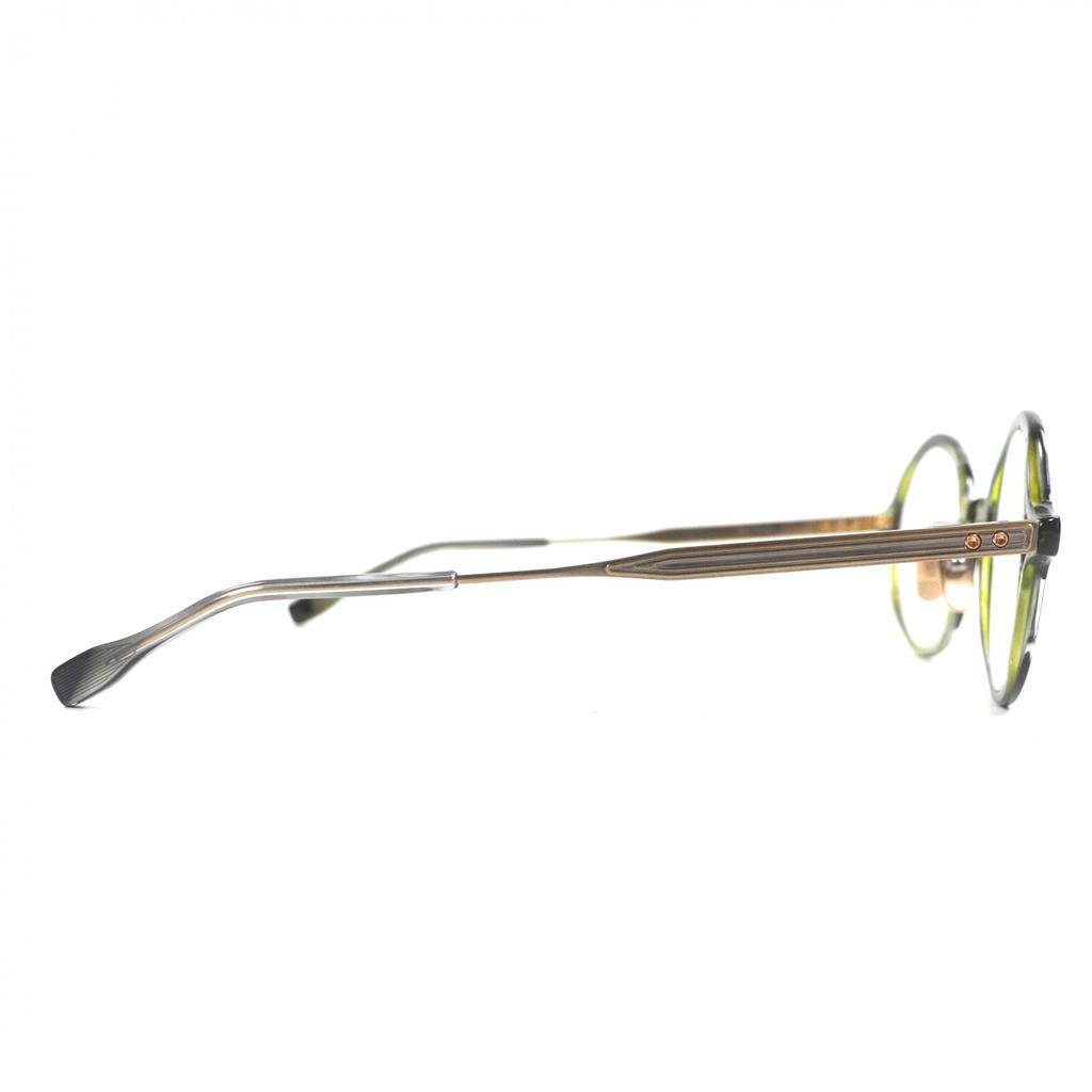Pristine DITA Glasses ALATARA Aratara Marble Round Clear green mens DTX469 Used