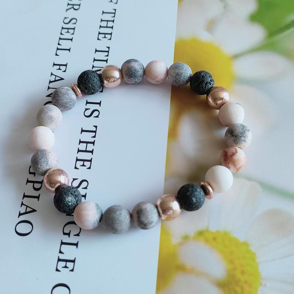 Pink Zebra Crystal Bracelet: Handmade Gift for Birthdays, Mother's Day, Valentine's, Christmas