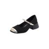 Increase the Popularity of Summer Internet Celebrities Are Not Tired Mary Jane Shoes Women's Retro British Style Single Shoes Soft Sole Spring Feet