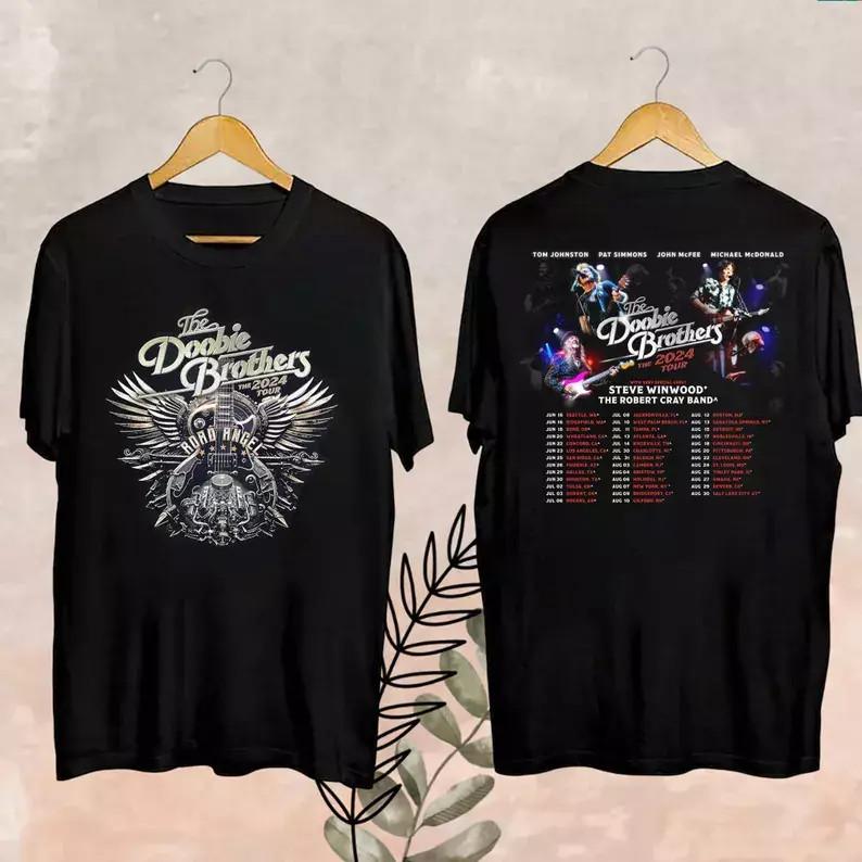 

New! Doobie Brothers 2024 Concert Fan Gift T-shirt Tee S-4XL M