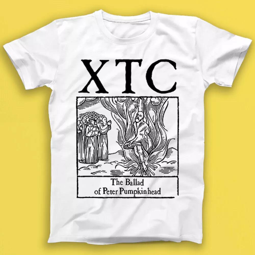 

XTC The Ballad of Peter Pumpkinhead Music Gift Tee Tshirt 2185 L
