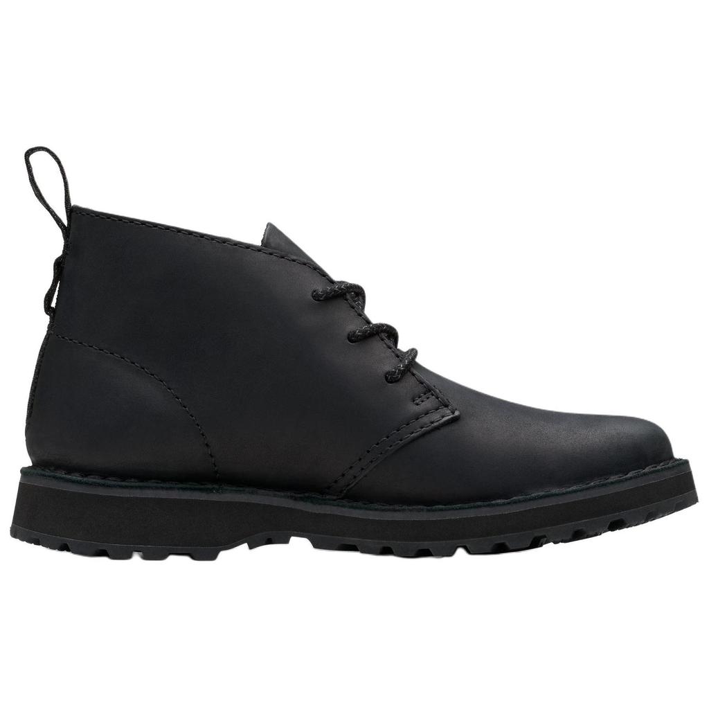 Clarks Leather Fashion Trend Ankle Boots Men boots Black 26179716