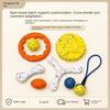Indestructible Dog Toy, ETPU Popcorn Chew Toy, High-Bounce Floatable Interactive Boredom Relief, Pet Supplies