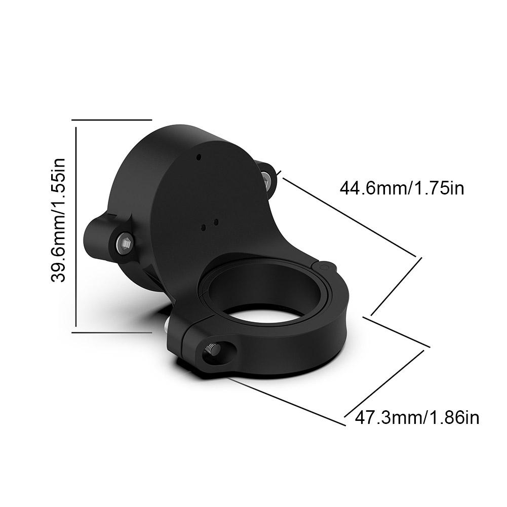 

Bike Tail Light Support Seat Post Mount for Garmin Varia Radar Taillight for AirTag Locator Bracket Bicycle Rear Light Holder чорний