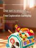 Polyhedron Busy Ball Drum: Infant Educational Toy with Music, Sound, and Light