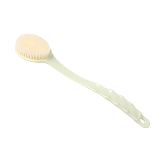 Long Handle Bath Shower Brush Body Back Exfoliating Scrubber for Home Bathroom