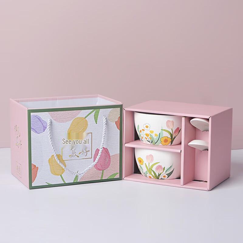 JIN MING LI Beautiful Encounter Ceramic Tableware Set