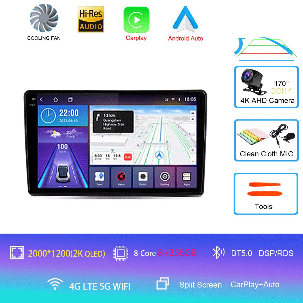 Android 14 Für Opel Zafira B 2005 - 2014 Für Opel Astra H 2004 - 2014 Auto Radio Multimedia Video Player Navigation stereo GPS Keine