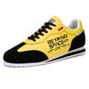 Fashion Yellow Suede Sneakers Men Print Letter Casual Shoes For Men Autumn Winter Original Men's Sneakers Zapatillas De Hombre