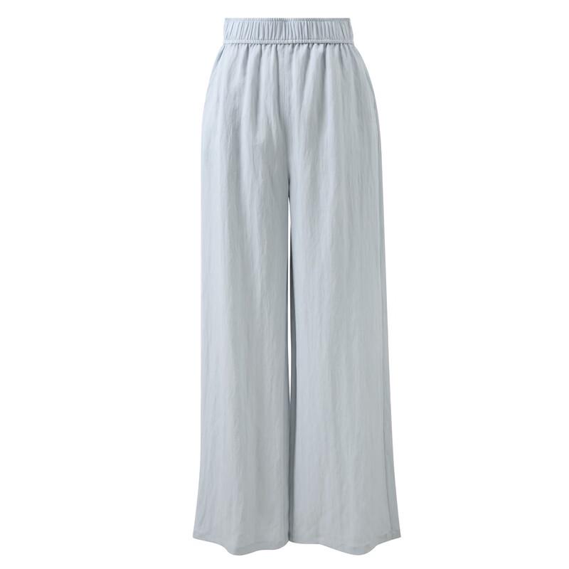 Sancai High-Waist Straight-Leg Casual Pants