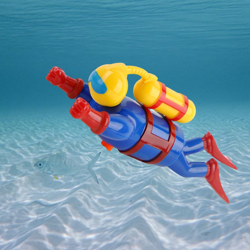 Cartoon Swimmers Doll Clockwork Infant