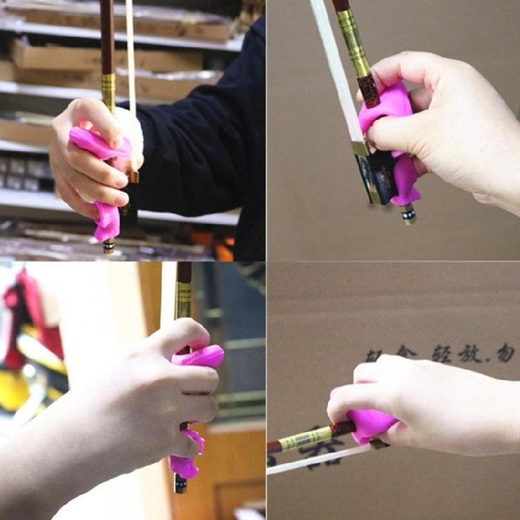Silicone Violin Bows Grip Corrector Replacement Finger Training Tool Violin Viola Bows Hold Grip Correcting Device