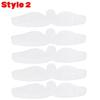 1-20pcs Upgrade Cotton Bra Liners Sweat Absorber Rectangle Under Breast Sweat Pads for Women Washable Bra Liners for Sweating