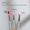 Portable Multifunctional Silicone Lip & Eyeshadow Brush with Lid