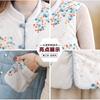 Double-sided double-worn women's autumn and winter cotton vest, disc-buckled vest, thickened thermal vest top women