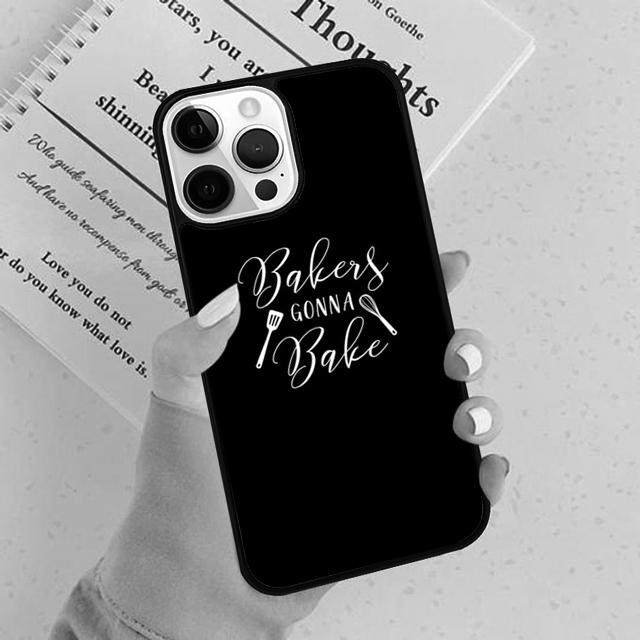 Bakers Gonna Bake phone Case Cover For iPhone 17 Air 16 15 14 Plus apple 16 11 12 13 Pro Max coque