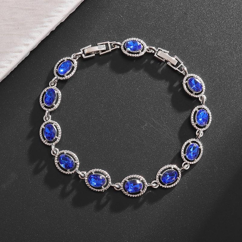 Fashionable and Exquisite Shiny Zircon Sunflower Bracelet Women's Trendy Dinner Party Jewelry Girls Gift