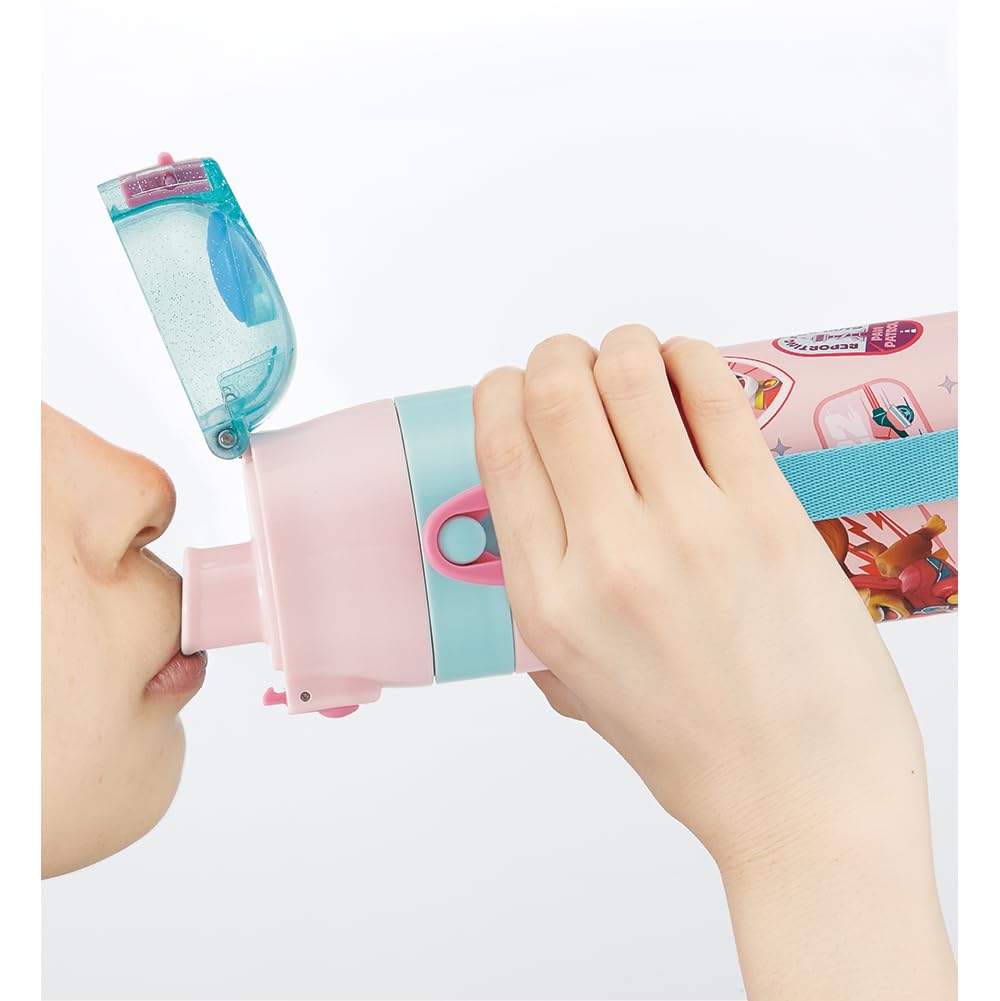 Skater Stainless Steel Water Bottle Direct Drinking 470ml Paw Patrol Girl Lightweight Type Cold Storage Only Waterbottle Sports Bottle Cute Kids
