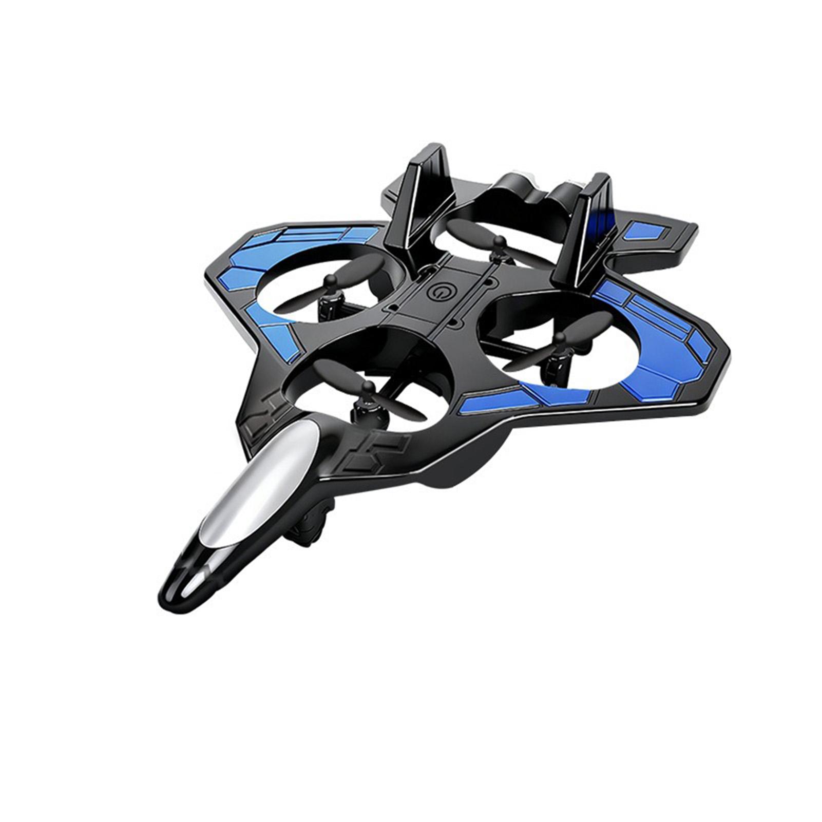 

E72 Foam RC Aircraft 360 ° turn Remote UAV LED lights Stunt Intelligent fixed Height Hover Control Fighter Toy