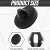 Rubber Stopper Brake Pedal Auto Brake Pedal Pad Replacement for Auto Brake Vehicle Clutch Pedal Limiter Rubber Automotive Parts