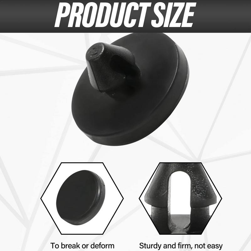 Rubber Stopper Brake Pedal Auto Brake Pedal Pad Replacement for Auto Brake Vehicle Clutch Pedal Limiter Rubber Automotive Parts