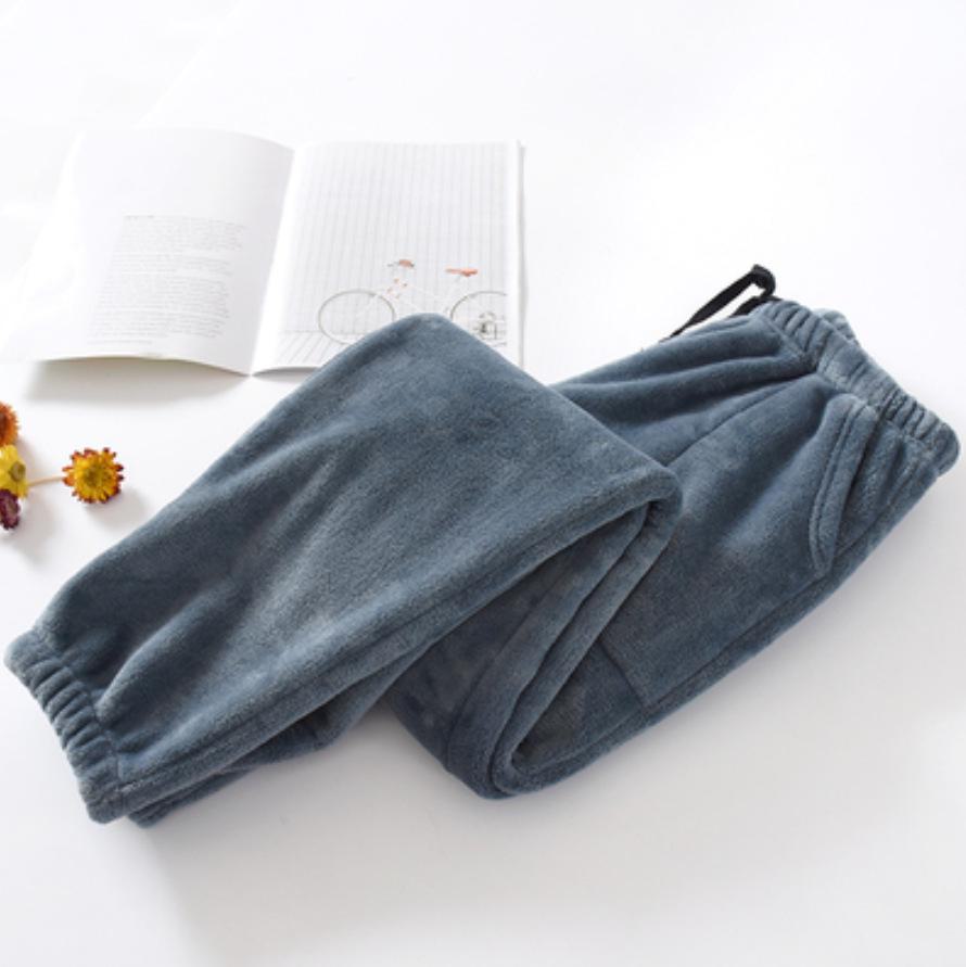 

Пижамные леггинсы унисекс из фланели: Плотные, теплые, большие размеры для пар — идеально подходят для осени и зимы Women s; XXL