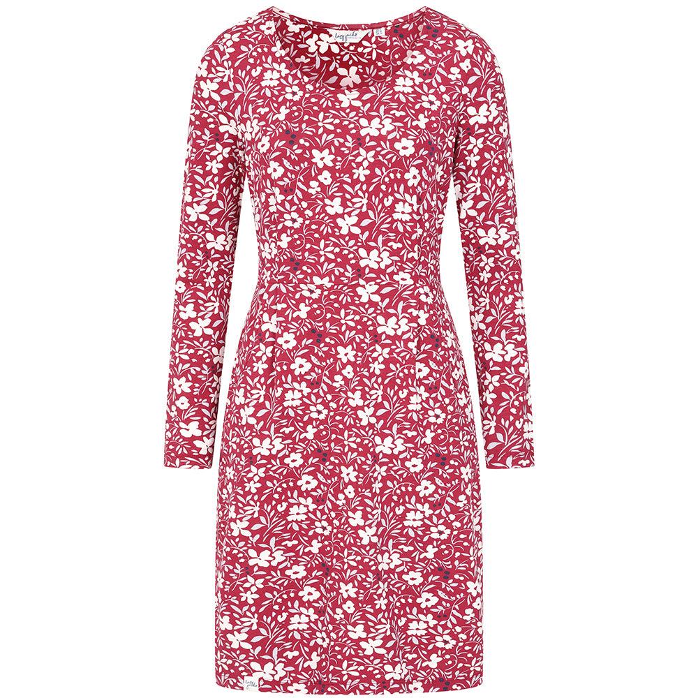 Lazy Jacks Womens/Ladies Petal Long-Sleeved Dress