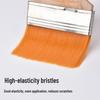 Yellow Multi-Use Soft Bristle Cleaning Brush for Electronics and Household Dust Removal