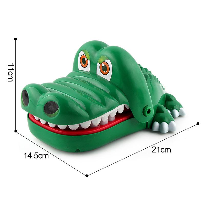 New Strange Bite Crocodile 13 Particles Trick Toy Truth Or Big Adventure Game Party Interactive Toy