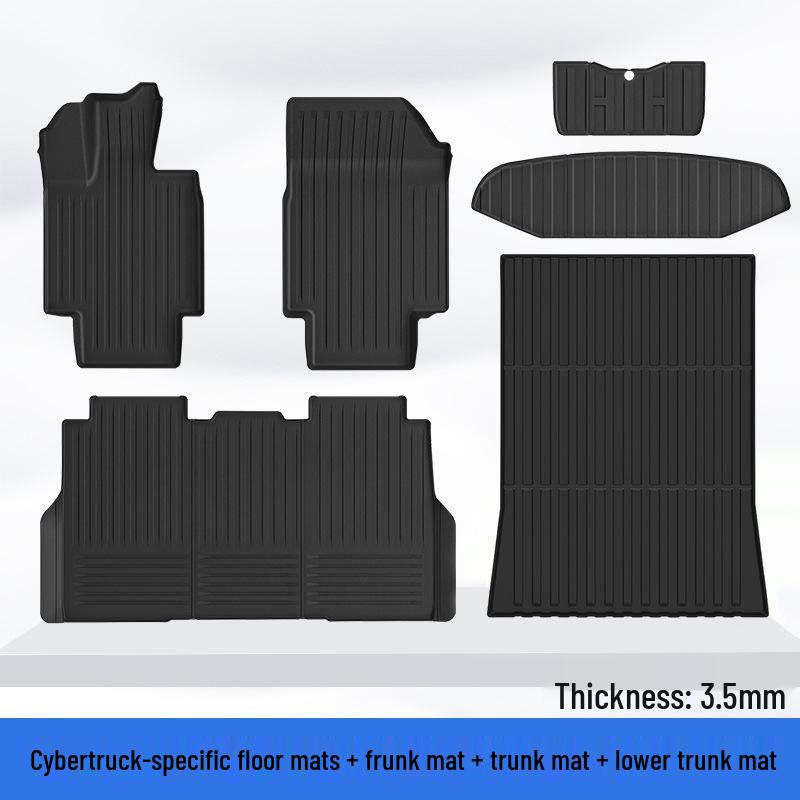 TPE All-Weather Eco Floor & Trunk Mats for Tesla Cybertruck
