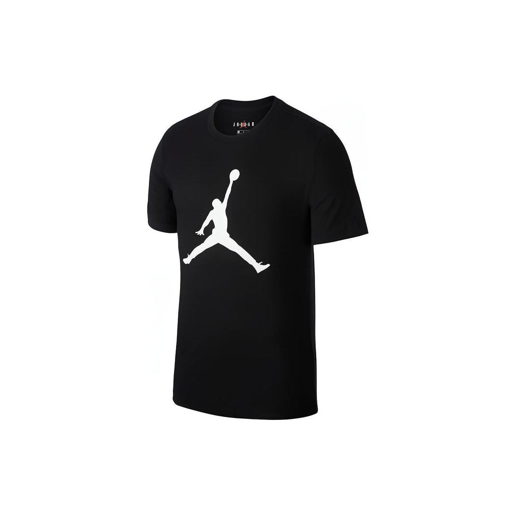 Jordan Air Jumpman T-shirt Black/White Men Streetwear CJ0921-011